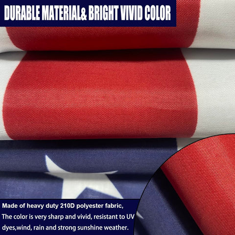 Joven outdoor flag for boat or yard displays and bright visibility.