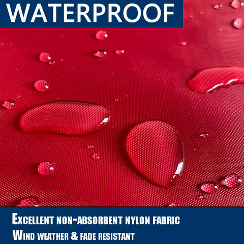 Joven USMC flag is waterproof and fade-resistant for lasting color.