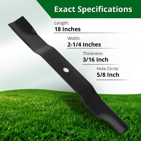 Jowlawn high-lift blade on 52-inch mower improves grass lift