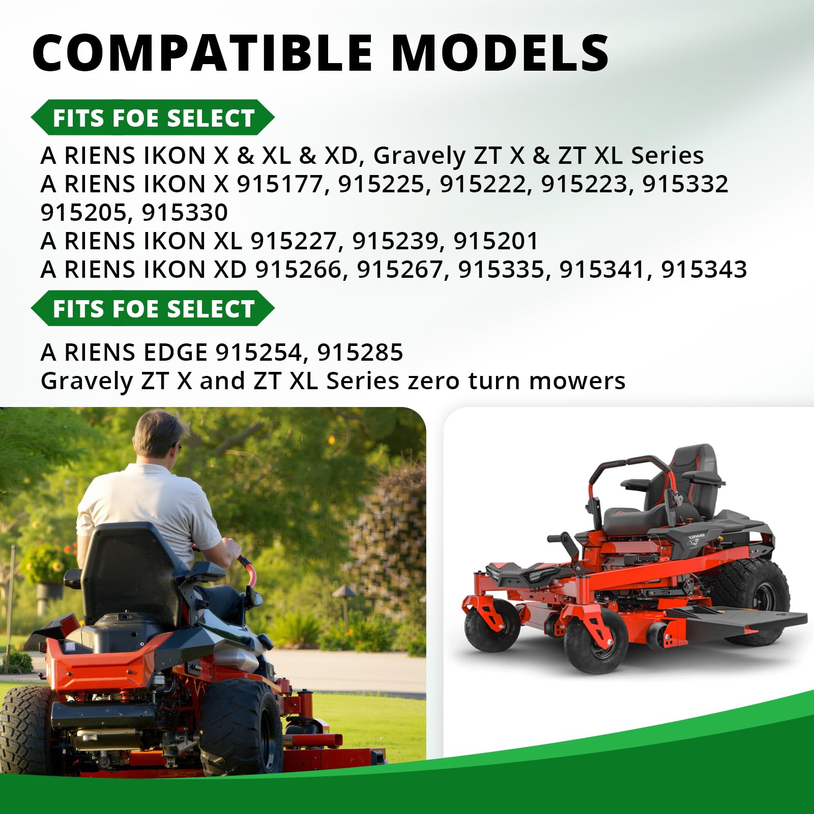 Jowlawn IKON XL compatible blade ensures smooth, balanced mowing