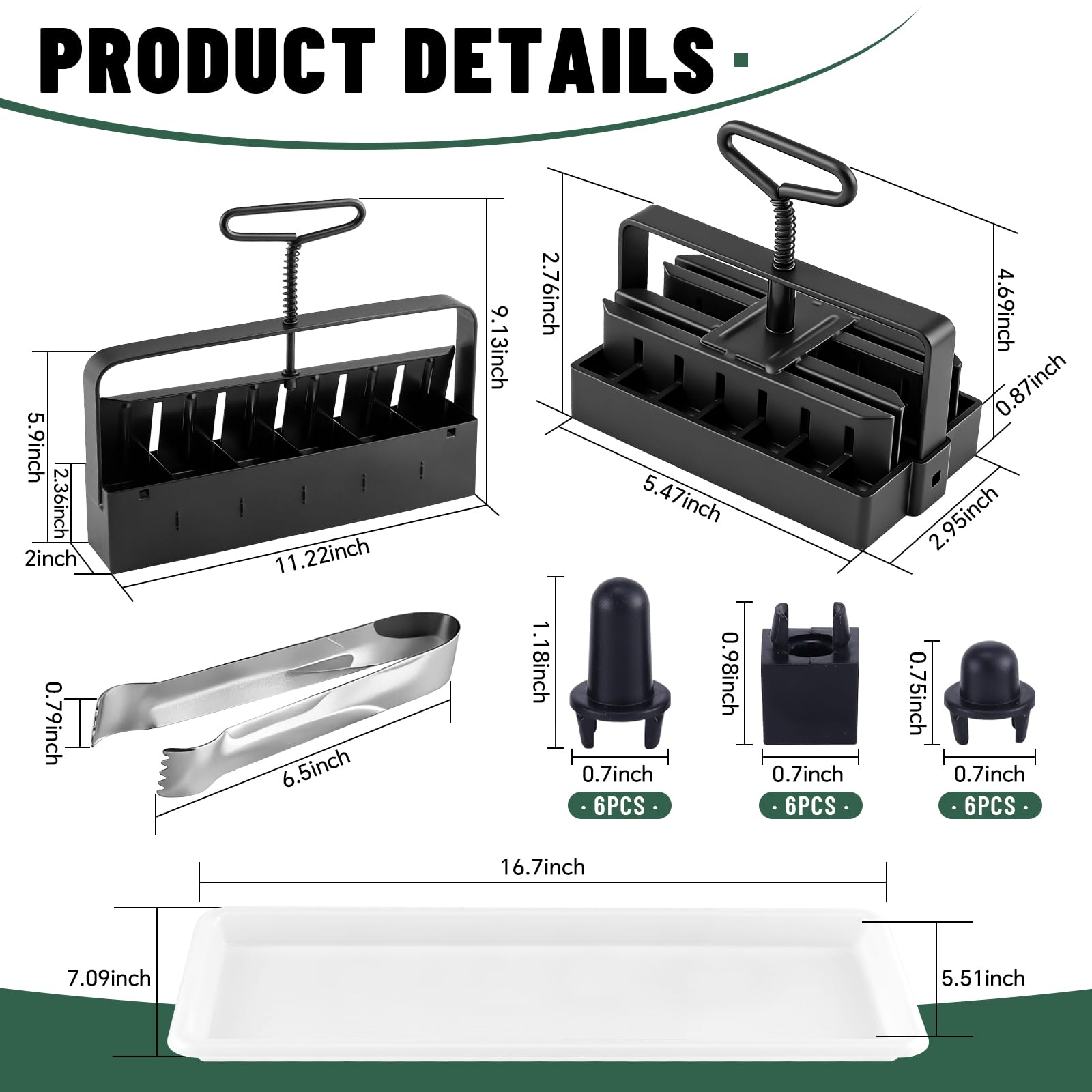 Jownupp 0-67-inch soil blocker produces compact blocks for small seedlings.
