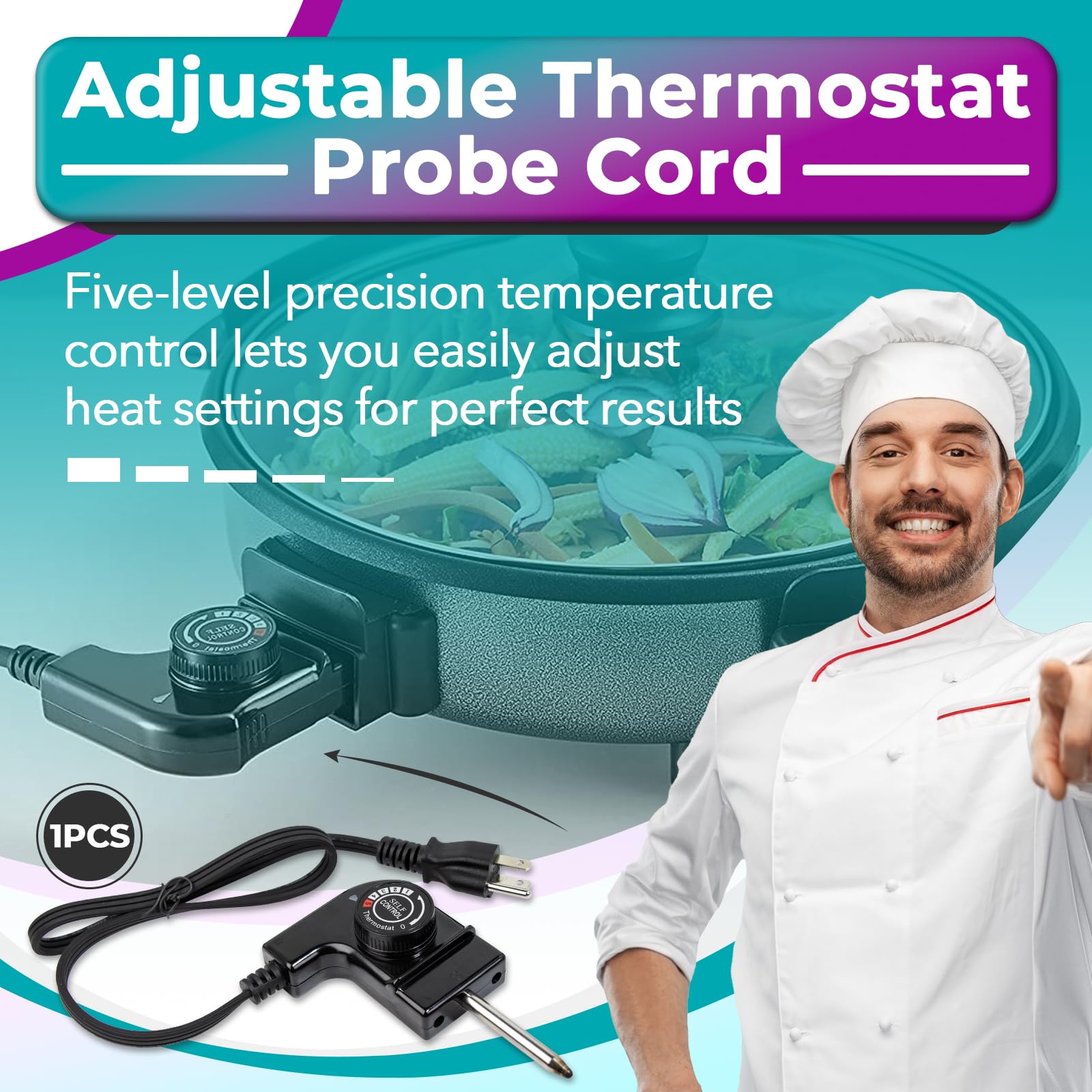 Joworthy 125V controller with status indicator for safer grilling