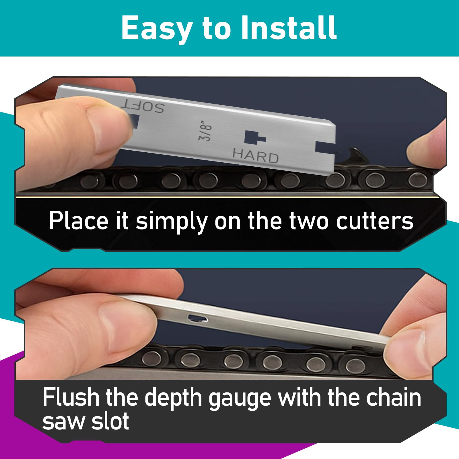 Joworthy depth gauge durable construction withstands outdoor use.