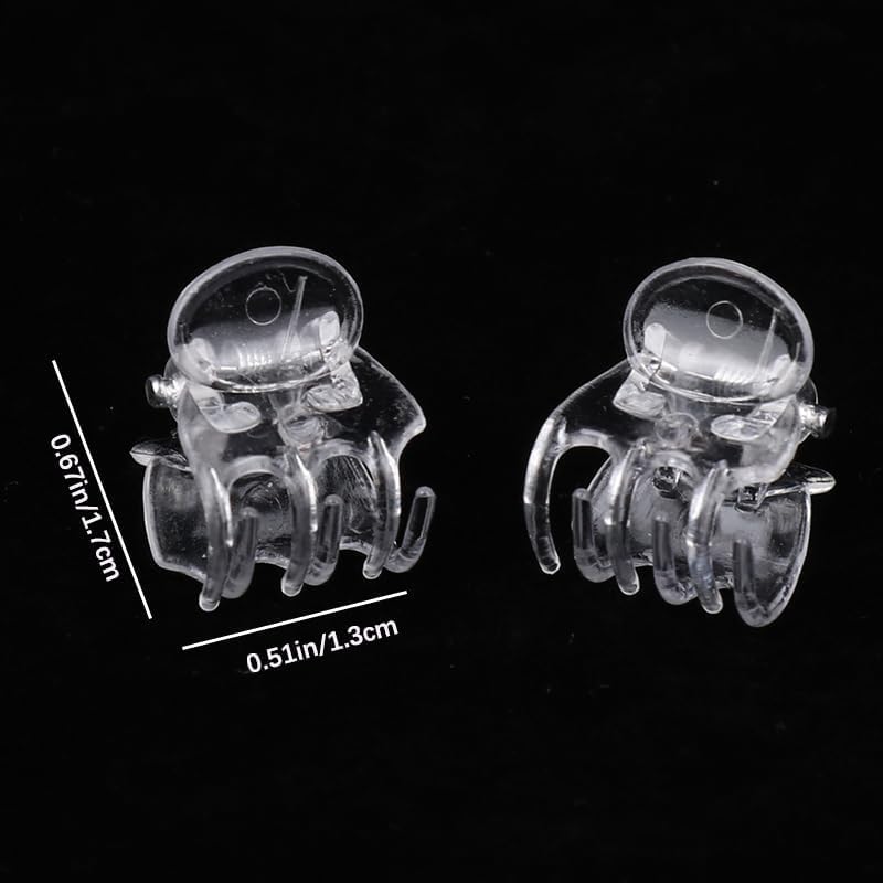 Jowxsx orchid clips transparent design blending with indoor plants