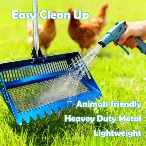 JOYANDRO Ergonomic rubber grip supports comfortable, fatigue-free cleaning.