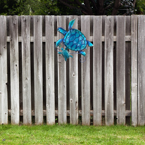 JOYBEE HOME&GARDEN outdoor-ready wall art invites a tranquil, coastal vibe on patios.