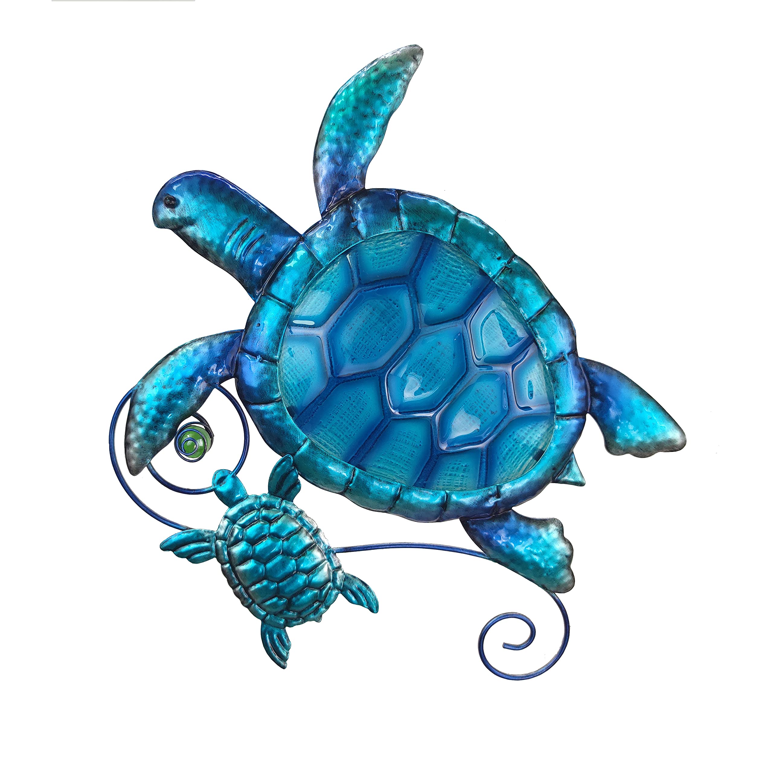 JOYBEE HOME&GARDEN sea turtle wall art adds coastal charm to your patio.