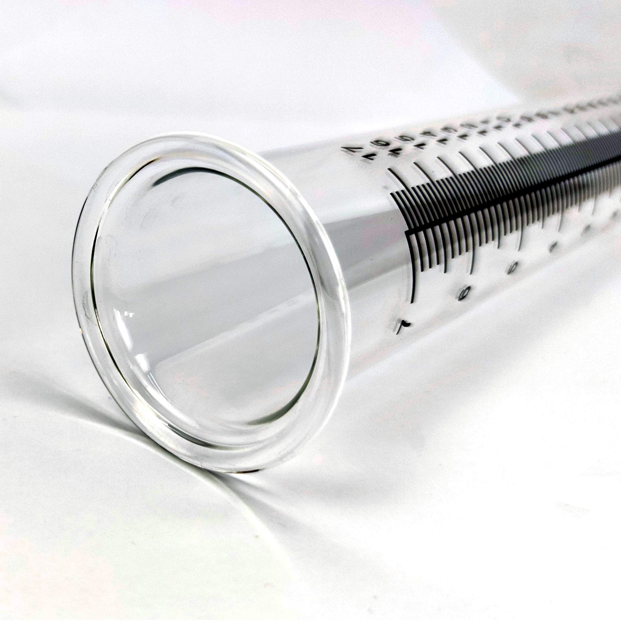 JOYBEE rain gauge tubes fit common 7-inch gauges, ideal for yard monitoring.