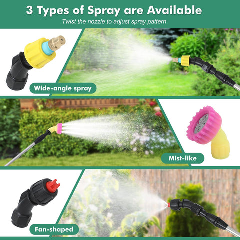 JoyCub shoulder-strap design keeps the spray comfortable during long garden sessions.