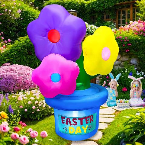 JOYEASE outdoor decoration inflates quickly for instant spring vibes.