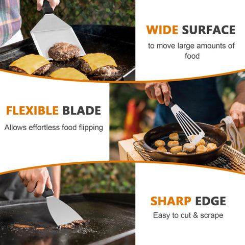 Joyfair burger press helps create uniform patties for even cooking