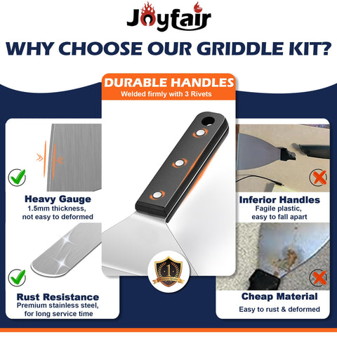 Joyfair melting dome pair covers burgers for even cheese melt.
