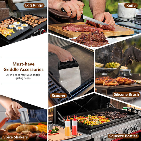 Joyfair perforated spatula aids grease drainage and quick food transfer