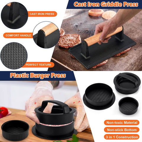 Joyfair perforation-spatula drains grease while cooking.
