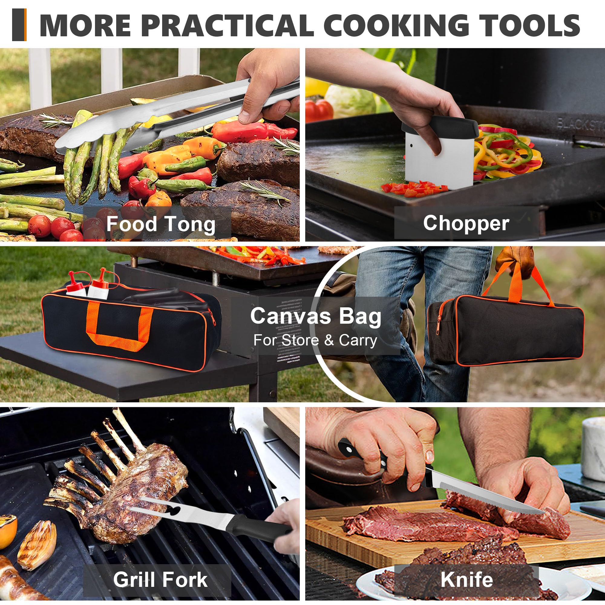 Joyfair perforation spatula drains grease while turning delicate items