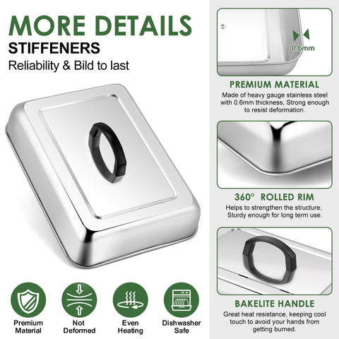 Joyfair two lids set with screwdriver for quick assembly and cleaning