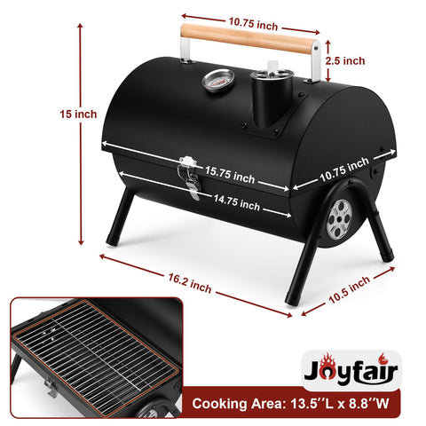 Joyfair upgraded latch and strong hinge ensure smooth transport and use.