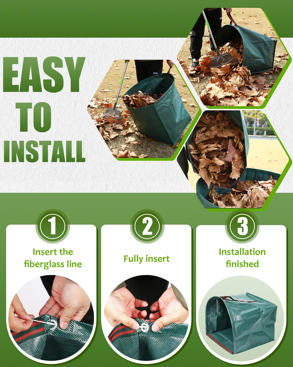 Joyhalo polypropylene fabric offers durable protection against punctures.