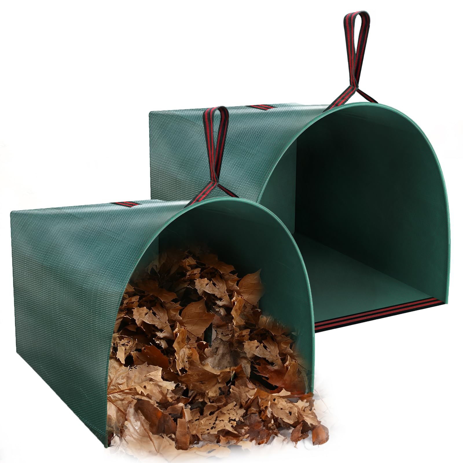Joyhalo reusable yard bags with 40-gallon capacity for leaves and debris.