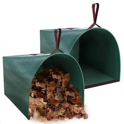 Joyhalo reusable yard bags with 40-gallon capacity for leaves and debris.