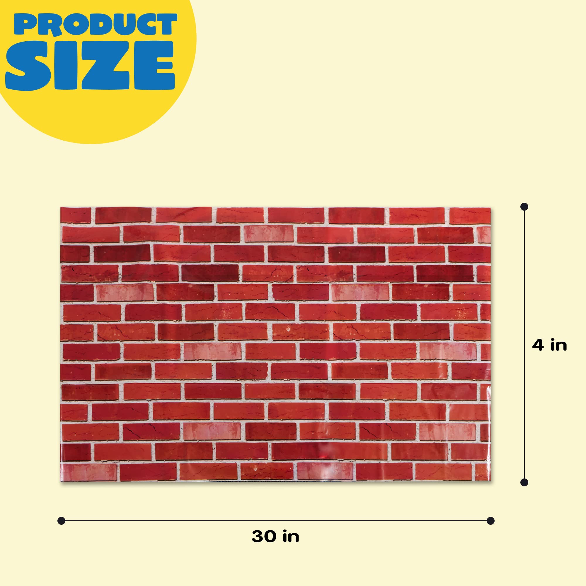 JOYIN brick wall backdrop photo area elevates stage or event photography.