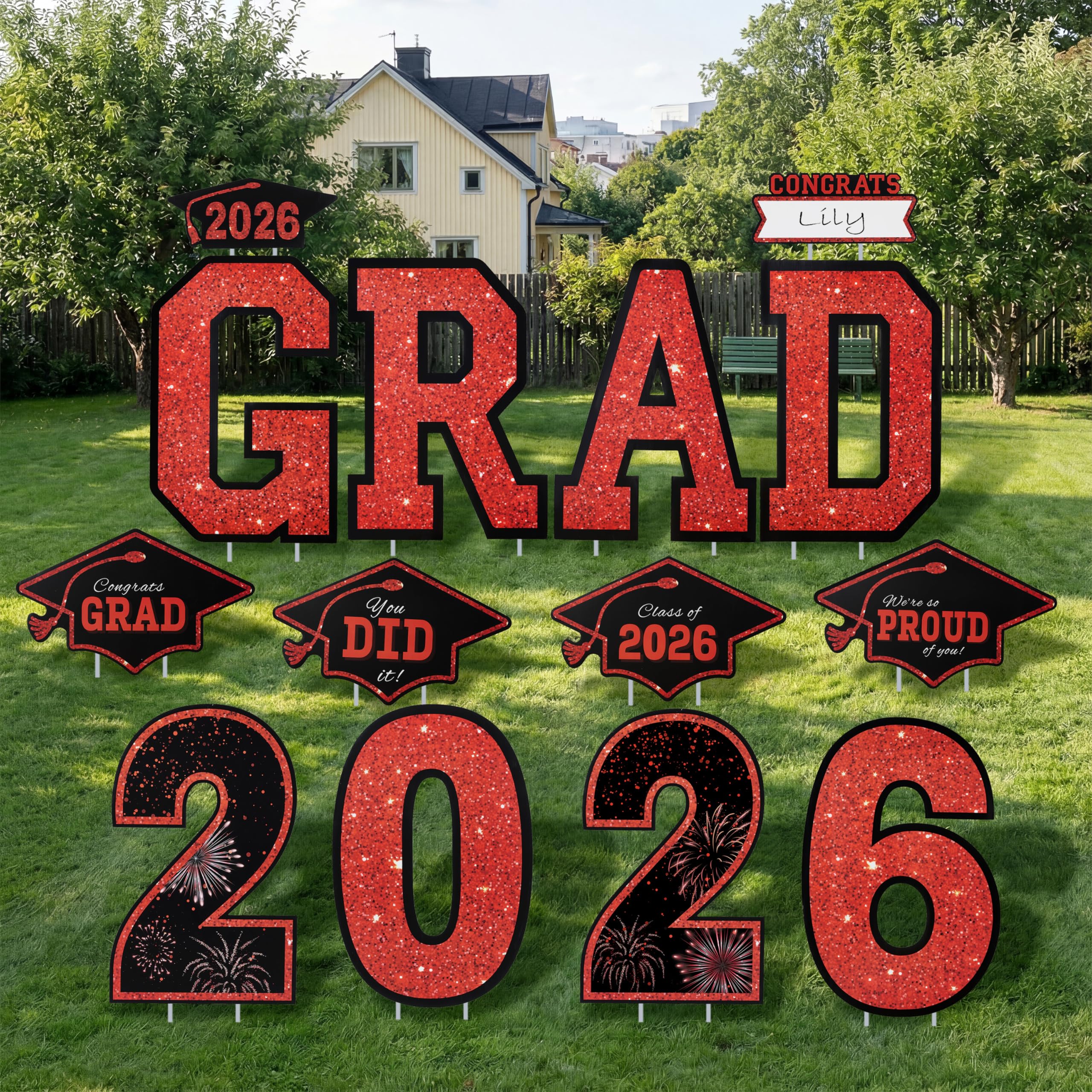 JOYIN class of 2026 decor, quick setup for festive entrances.