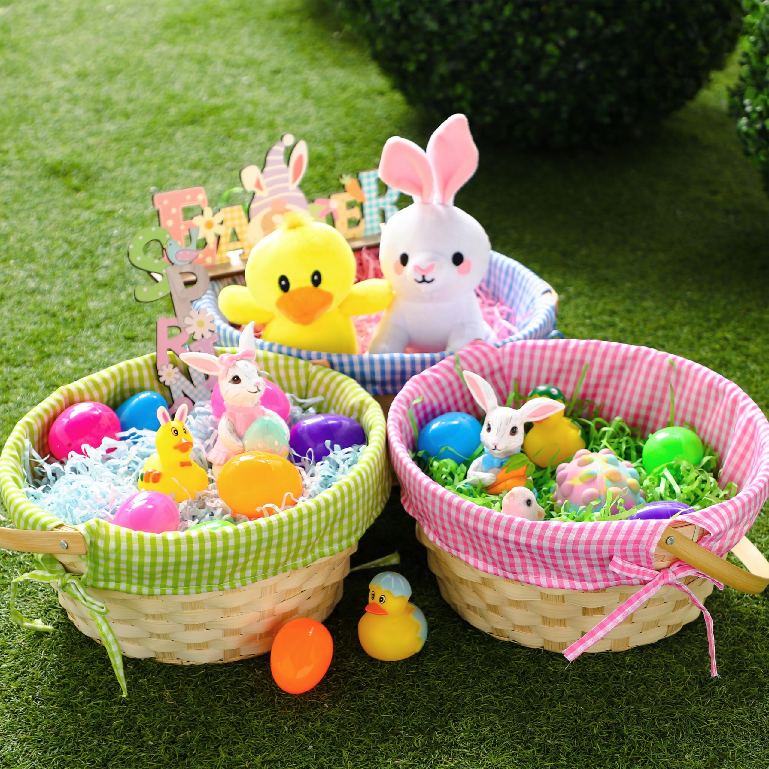 JOYIN complete Easter basket set ready for treats and gifts
