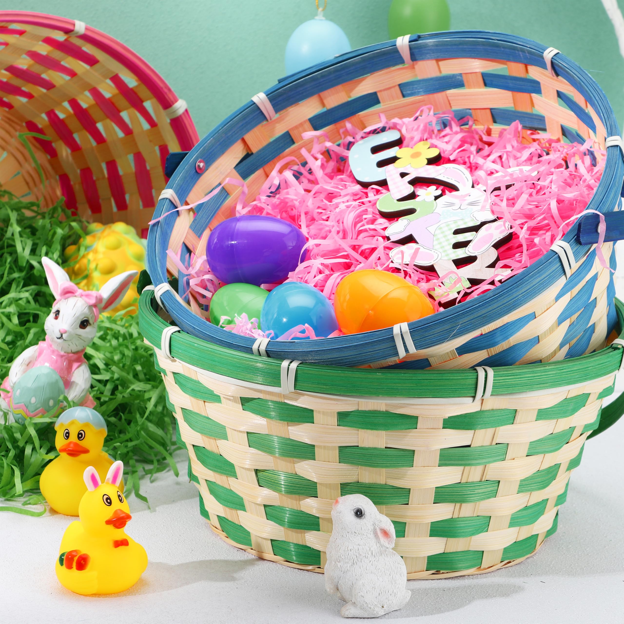 Set of three Joyin baskets highlighting eco-friendly materials