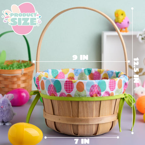 JOYIN empty gift basket ideal for Easter surprises.