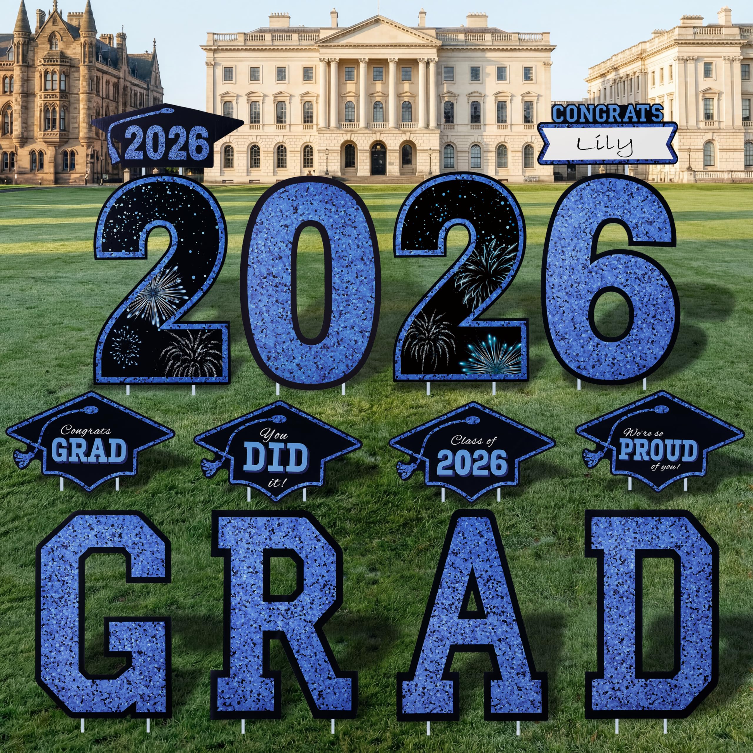 JOYIN versatile decor for walls, yards, or campus celebrations