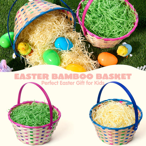 JOYIN kids Easter gift basket sparks joy during egg hunts and parties