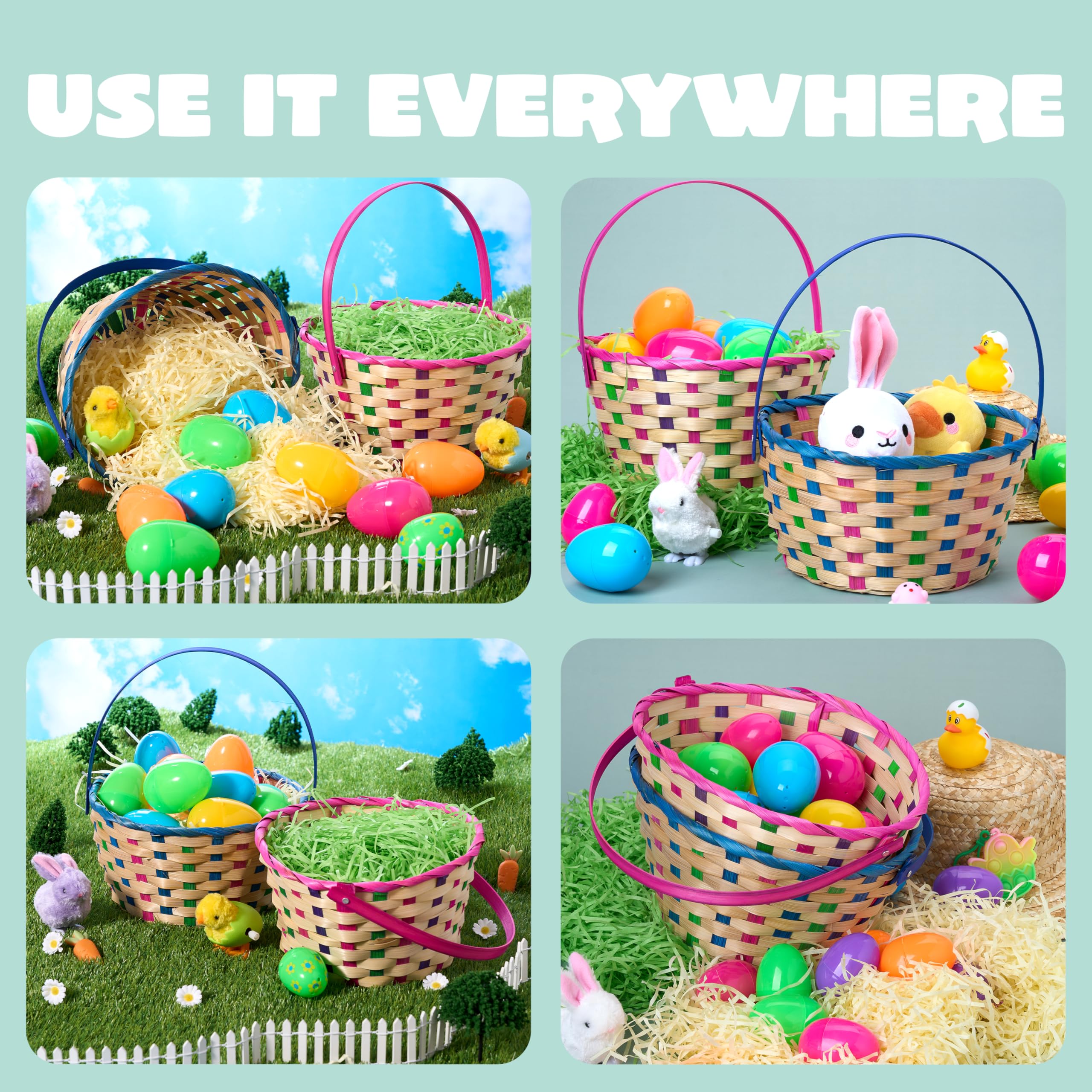 JOYIN premium-quality weave provides durable use for future holiday celebrations