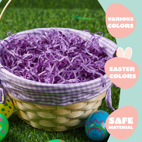 JOYIN 8x9 inch woven baskets ideal for kids' Easter activities.