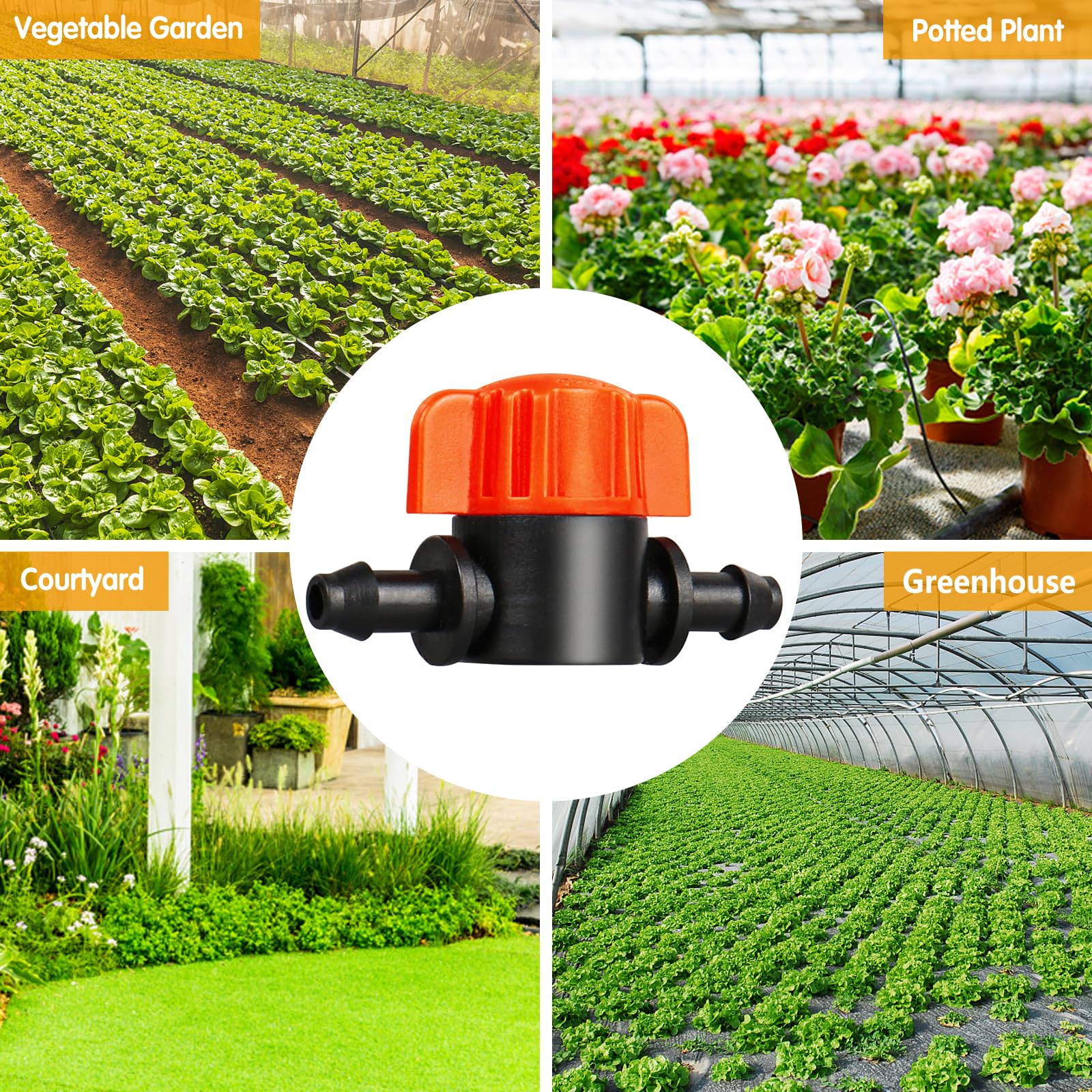 JOYPRO greenhouse irrigation use shown for precise moisture control