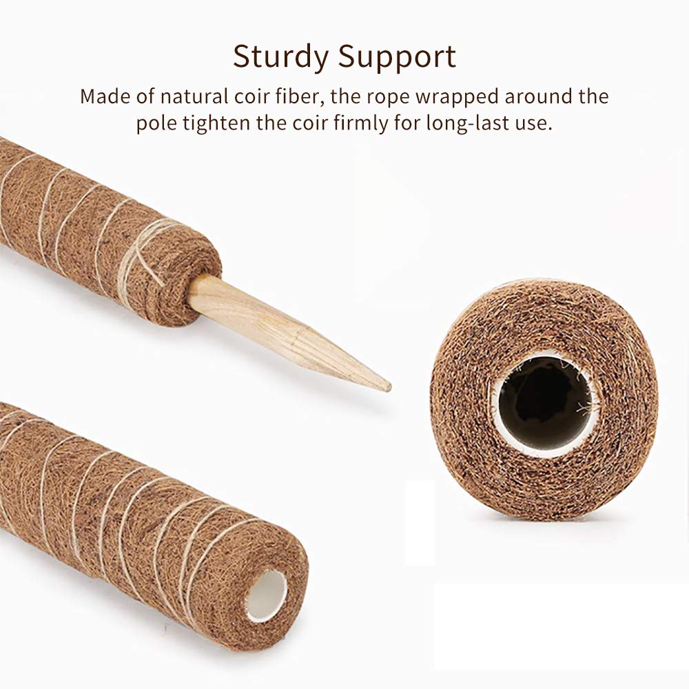 Joyseus garden twist tie provides gentle, adjustable support for vines.