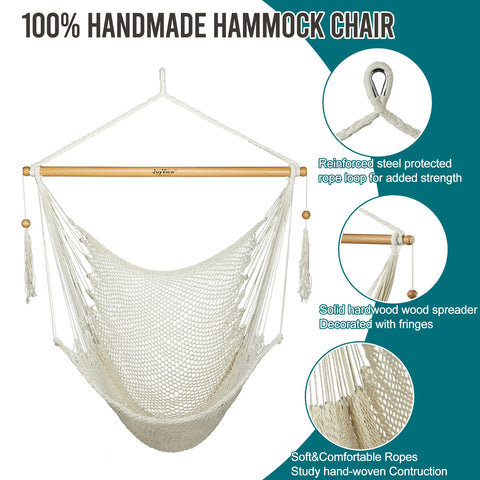 JoyView sturdy rope loop and hardware ensure stable hanging.