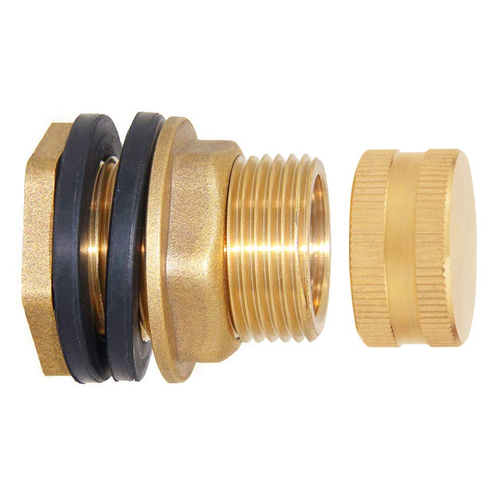 Joywayus brass gasket provides a strong, slip-free seal.
