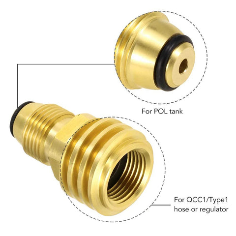Joywayus brass construction provides durable, corrosion-resistant performance for camping trips.