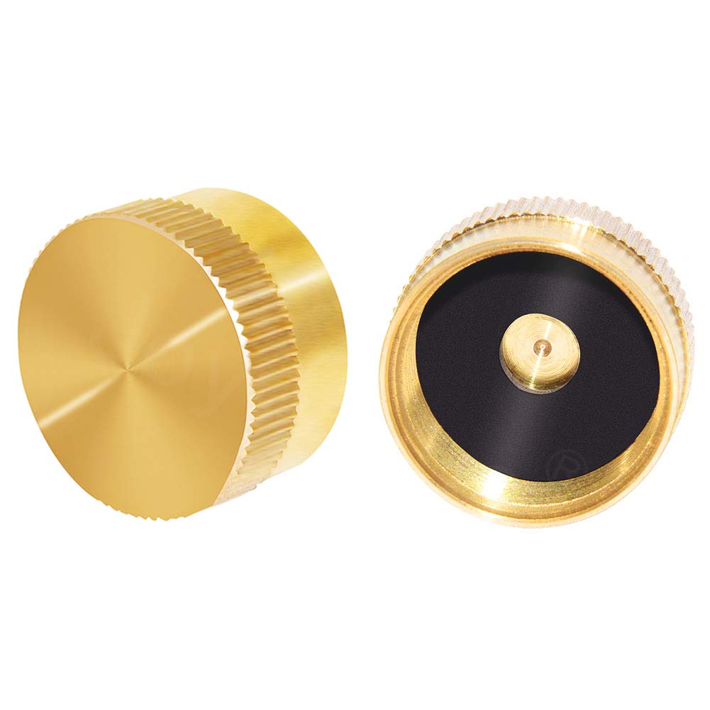 Joywayus brass refill cap for 1lb propane bottle ensures an airtight seal