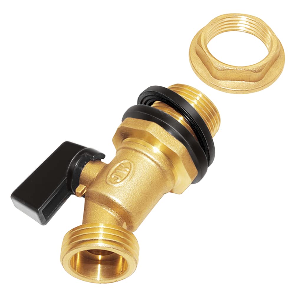 Joywayus brass resists corrosion for long outdoor life.