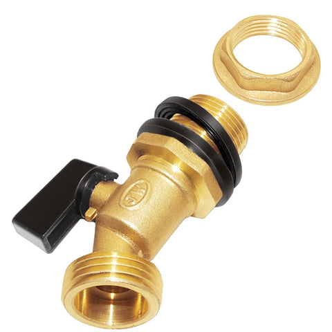 Joywayus brass valve set in outdoor setting for irrigation
