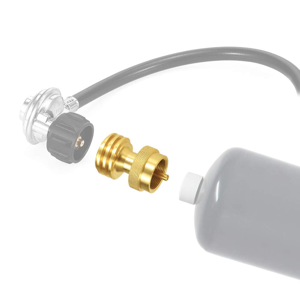 Joywayus saver adapter enables easy, tool-free refill during camping.