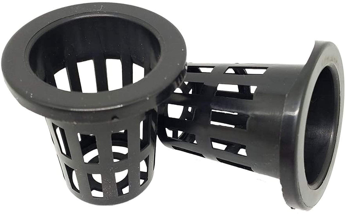 JpGdn net cup pot 1.75 inch promotes even drainage for healthier root growth.