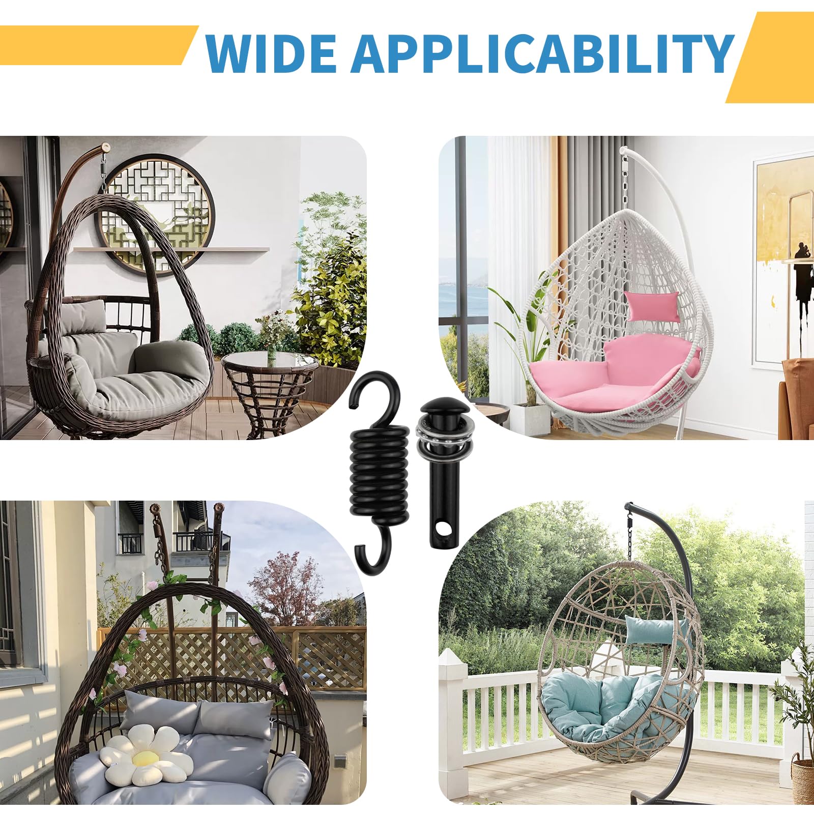 JPKTA baking-paint coating resists corrosion for outdoor use.