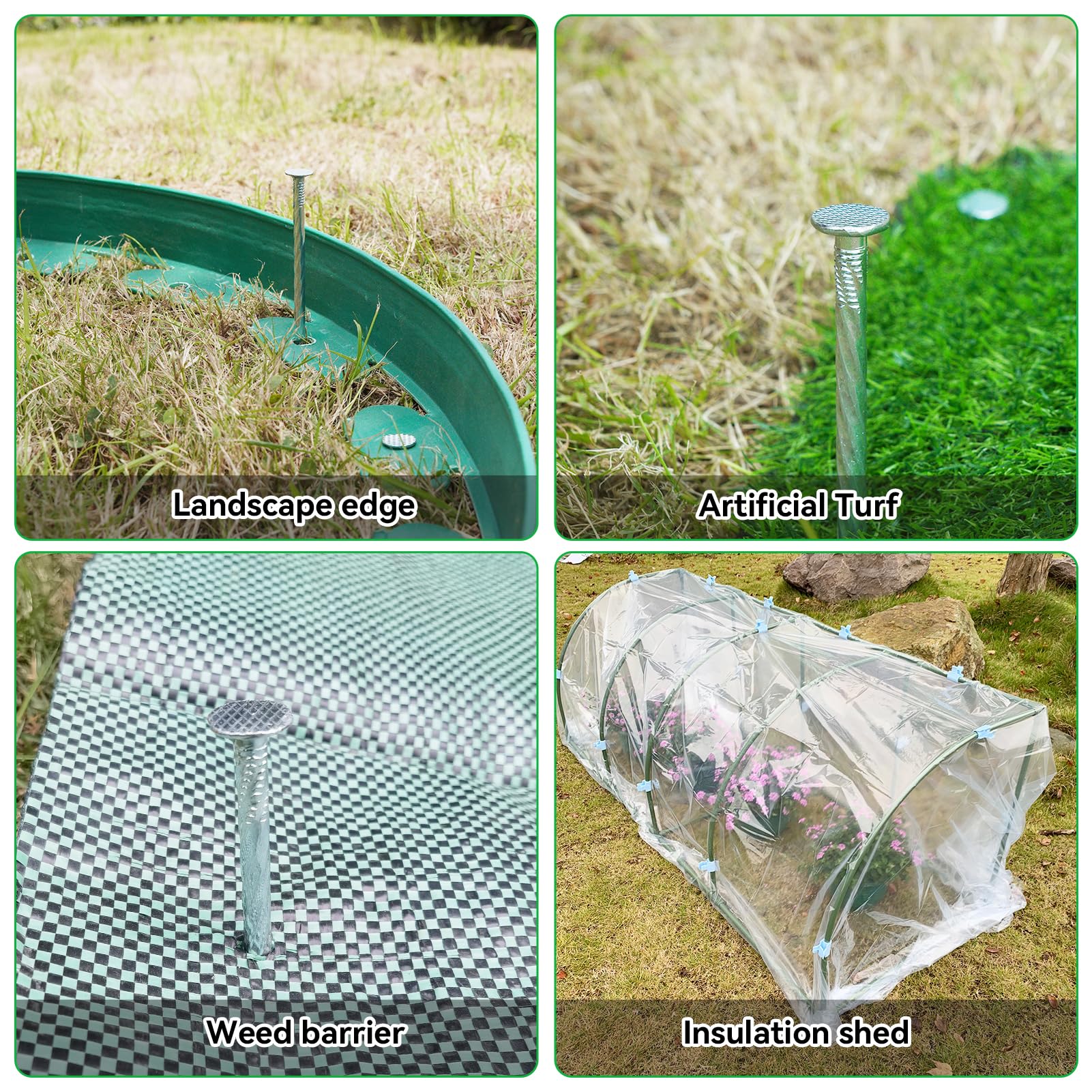 JPOIP edging-stakes secure edges, pavers, and ground coverings