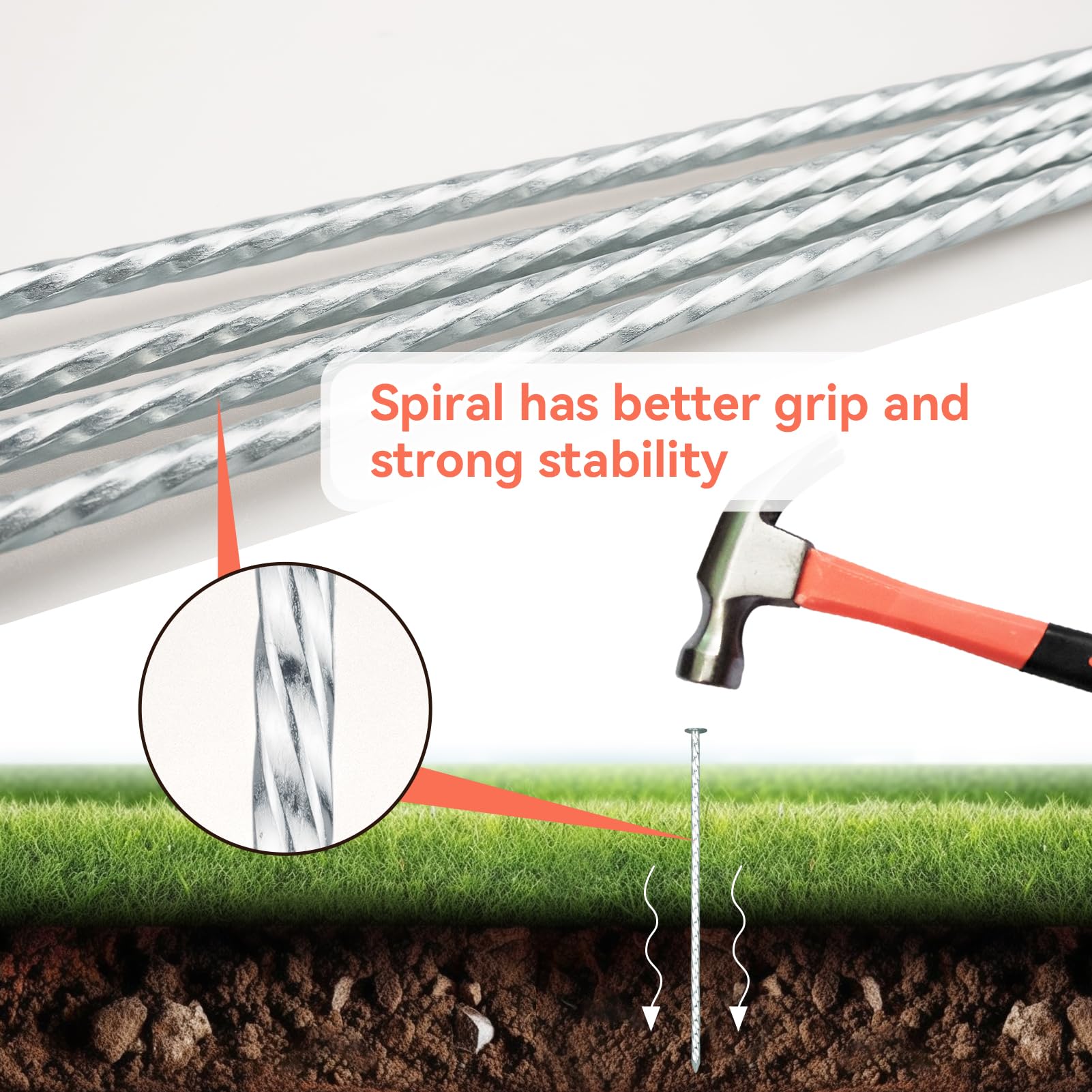 JPOIP galvanized steel finish resists rust for long-lasting use