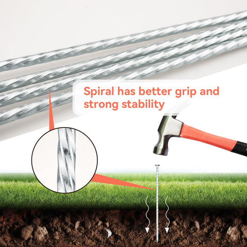 JPOIP galvanized steel finish resists rust for long-lasting use