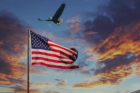 JPorton flag ideal for porch display and outdoor celebrations.