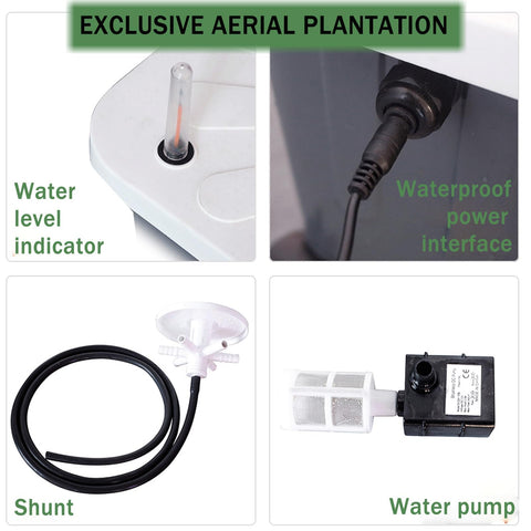 JPWDDWYT Self-watering system reduces daily maintenance and water waste.