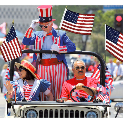 JRED reusable patriotic decor for events and celebrations